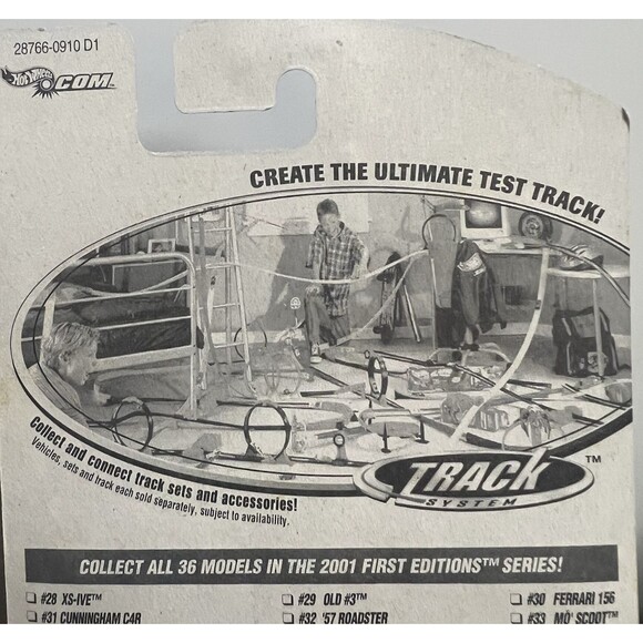 2001 Hot Wheels First Edition, Mo' Scoot, 33/36, Collector #045, Orange - Picture 6 of 7